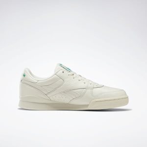 Reebok Phase 1 Pro Turnschuhe Herren - Weiß/Türkis - DE 820-PTN